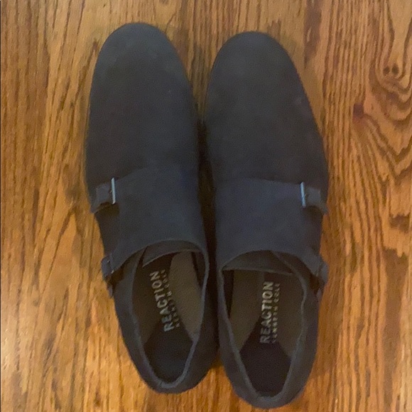 Blue leather shoes Kenneth Cole Reaction